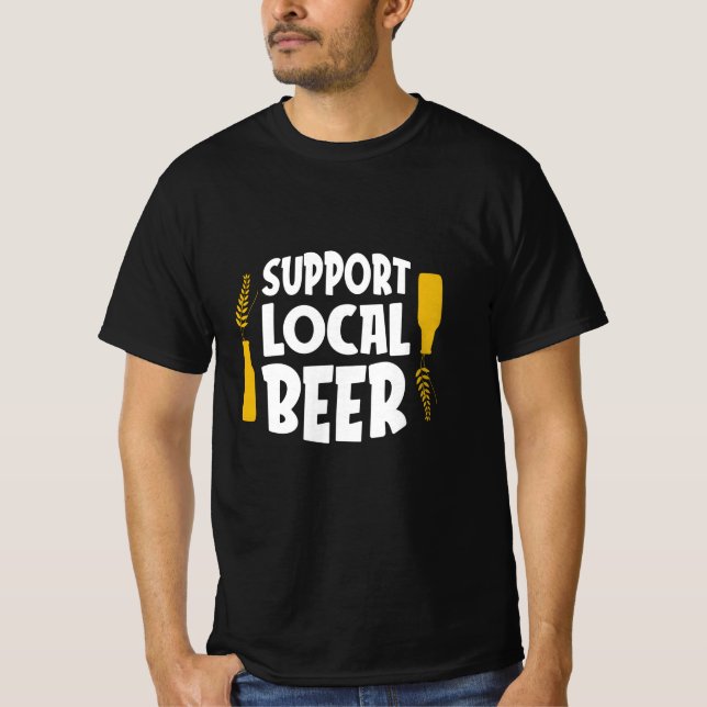 Support Local Beer T-Shirt (Front)