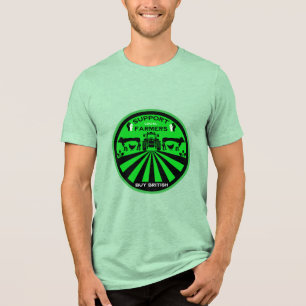 Support Local British Farm Produce Tri-Blend Shirt