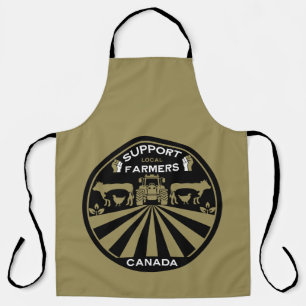 Support Local Canadian Farm Produce Apron