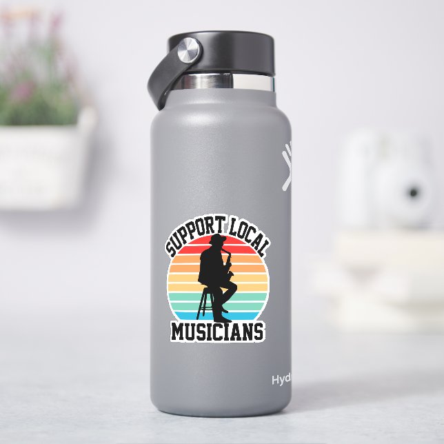 Support Local Musicians For Music Lover  (HydroFlask)