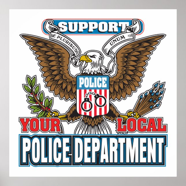 Support Local Police Poster (Front)