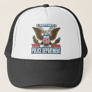 Support Local Police Trucker Hat