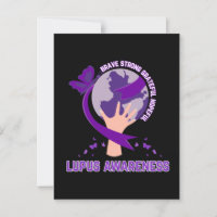 Support lupus awareness survivor warrior