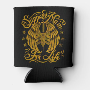 Support Main For Life Biker Can Cooler