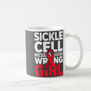 Support Messed Wrong Sickle Warrior Cell Humor Coffee Mug