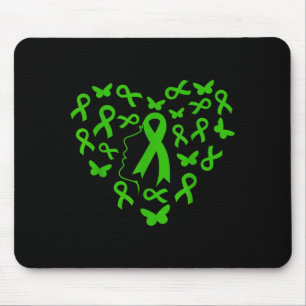 Support Mitochondrial Disease Woman Heart Green Ri Mouse Mat