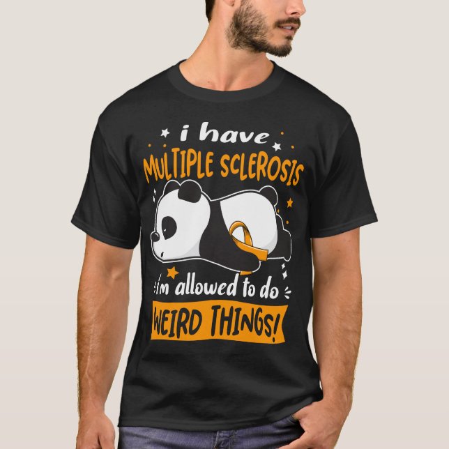 Support Multiple Sclerosis Awareness Gifts T-Shirt (Front)