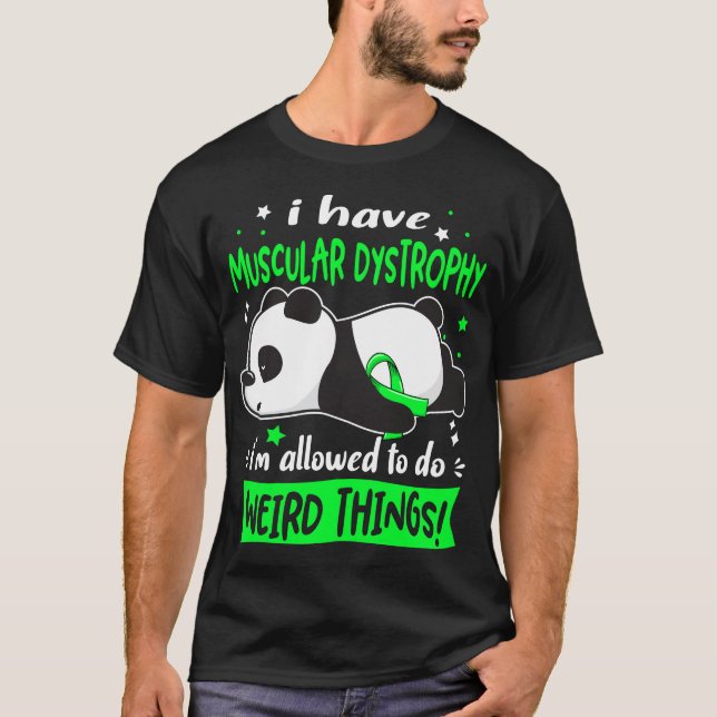 Support Muscular Dystrophy Awareness Gifts T-Shirt (Front)