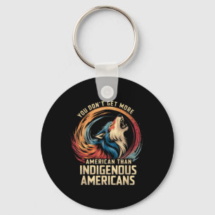 Support Native Americans Against Trump _1 Key Ring