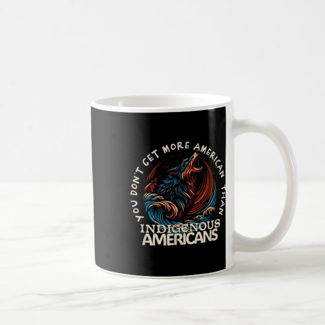 Support Native Americans Against Trump _2  Coffee Mug (Right)