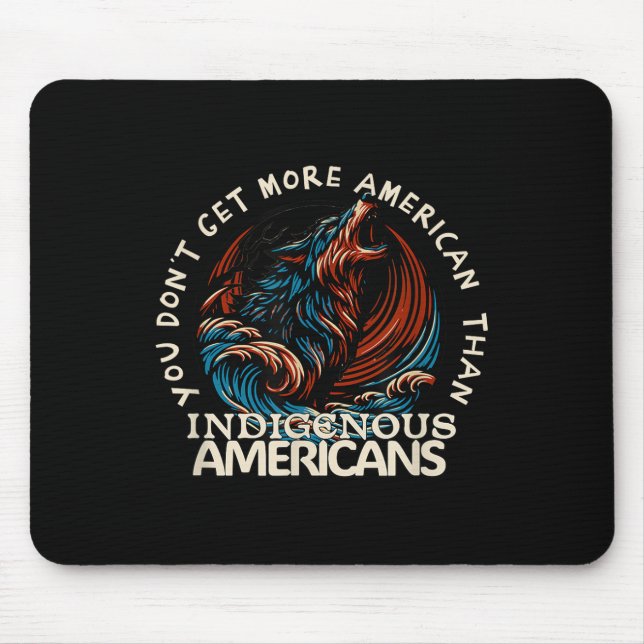 Support Native Americans Against Trump _2  Mouse Mat (Front)