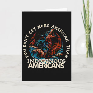 Support Native Americans Against Trump Card