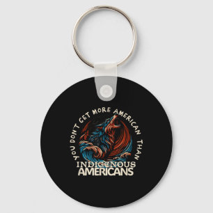 Support Native Americans Against Trump Key Ring