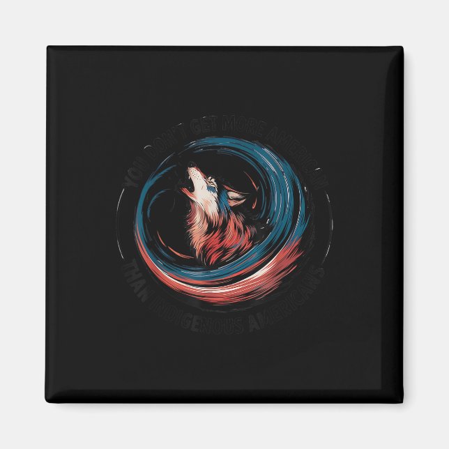 Support Native Americans Against Trump  Magnet (Front)