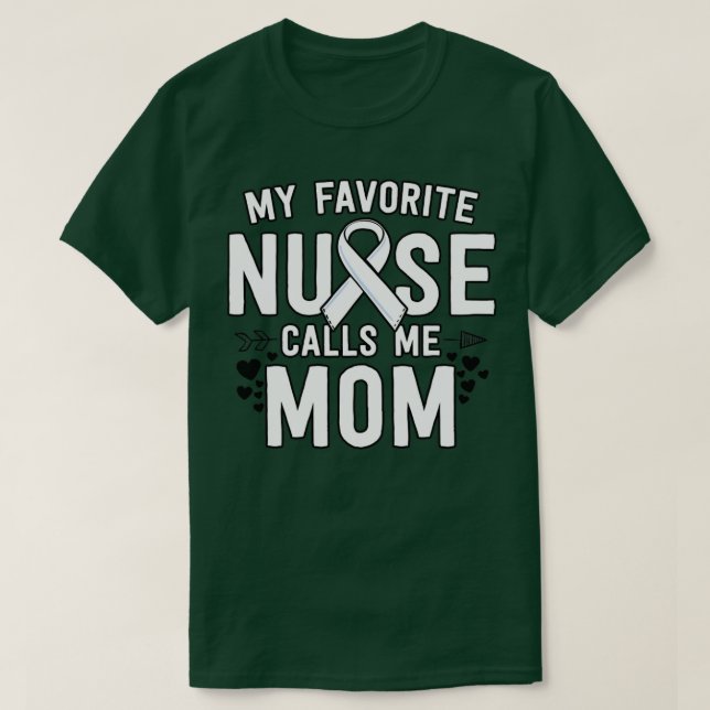 Support Nurses Shirt Graduation Favourite Nurse Ca (Design Front)