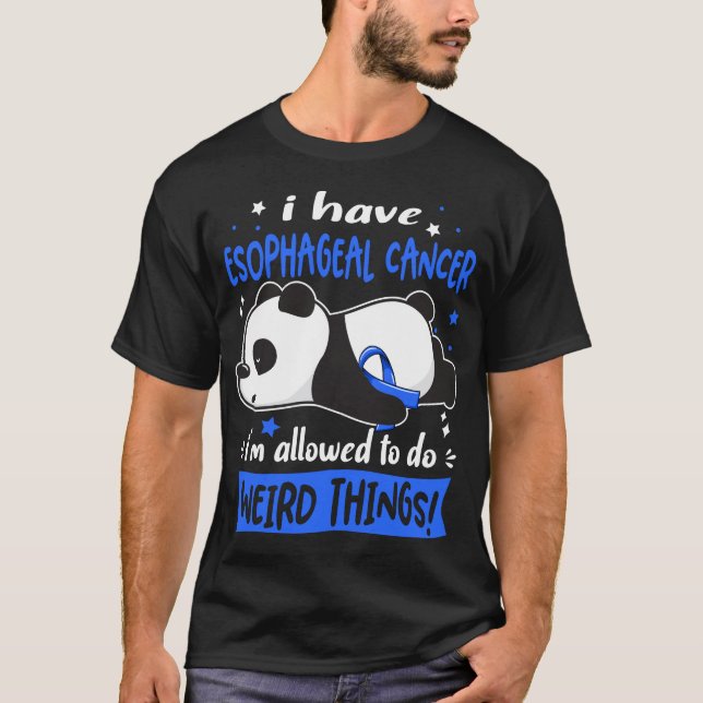 Support Oesophageal Cancer Awareness Gifts T-Shirt (Front)