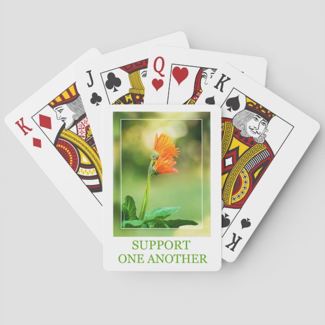 Support One Another Playing Cards (Back)
