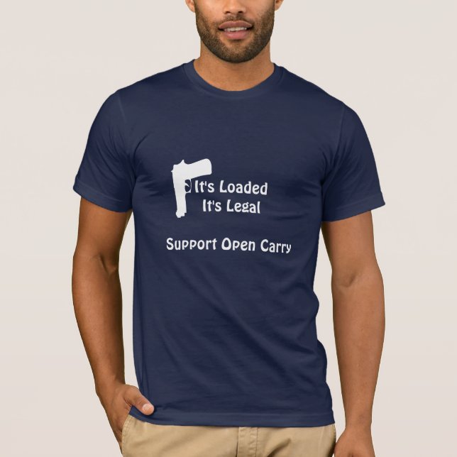 Support Open Carry T-Shirt (Front)