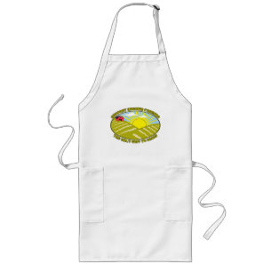 Support Organic Farming Long Apron