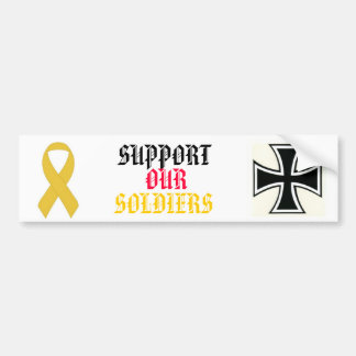 SUPPORT OUR SOLDIERS BUMPER STICKER