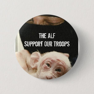 Support OUR Troops! 6 Cm Round Badge