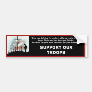 Support Our Troops Bumper Sticker