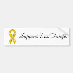 Support our Troops Bumper Sticker