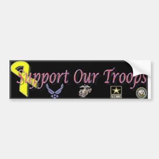 Support Our Troops Bumper Sticker