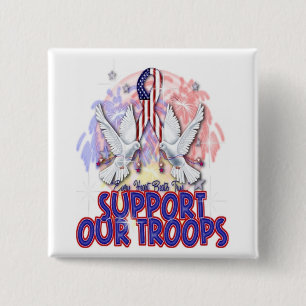 "Support Our Troops" Button