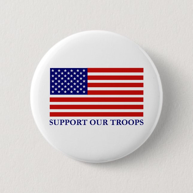 Support Our Troops Button (Front)