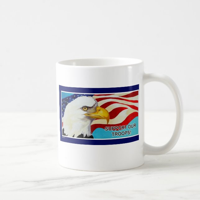 Support Our Troops Coffee Mug (Right)