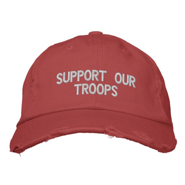 Support Our Troops Hat (Front)