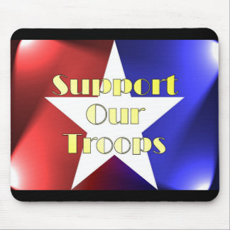 Support Our Troops Mouse Mat