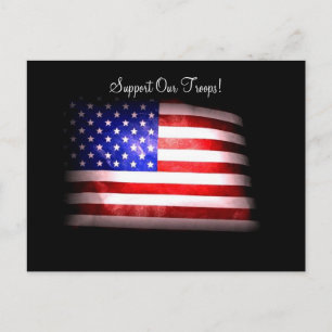 Support Our Troops Postcard