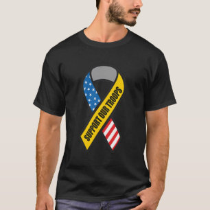 Support Our Troops Ribbon T-Shirt
