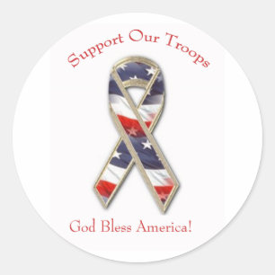 Support our troops Stickers