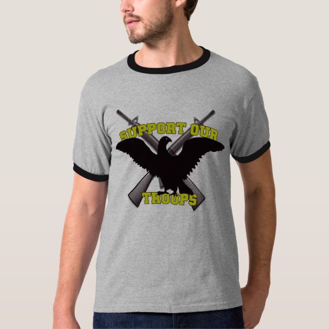 Support Our Troops T-Shirt (Front)