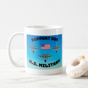 Support Our U.S. Military Mug