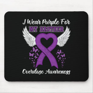 Support Overdose Awareness Month Costume Brother G Mouse Mat