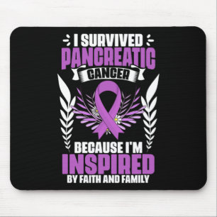 Support Pancreas Survivor Pancreatic Cancer Awaren Mouse Mat