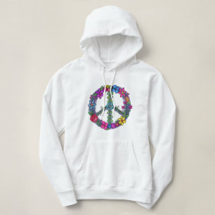 Support Peace Sign Anti-War Pray Hoodie