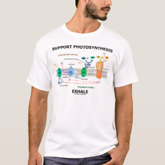 Support Photosynthesis Exhale (Biochemistry T-Shirt