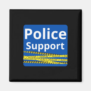 Support Police  Magnet
