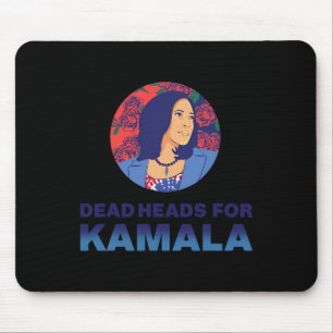 Support President Kamala Harris Dead's 2024 Heads Mouse Mat