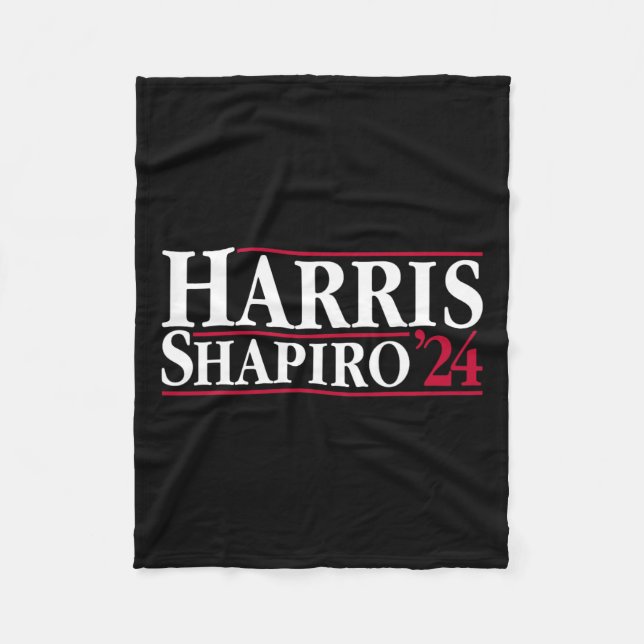 Support President Kamala Tee  Fleece Blanket (Front)