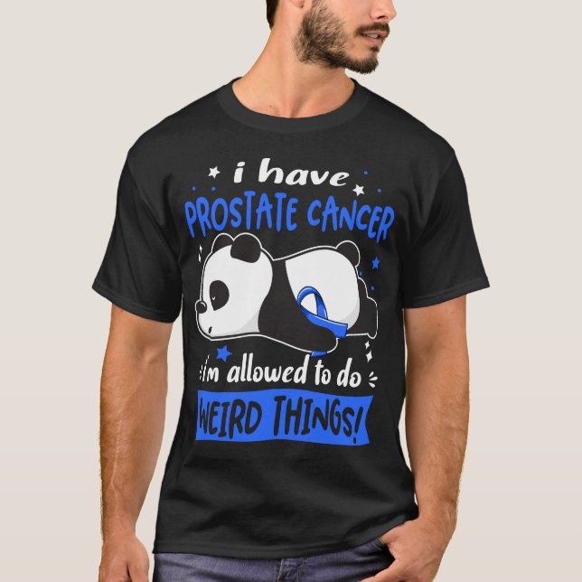 Support Prostate Cancer Awareness Gifts T-Shirt (Front)