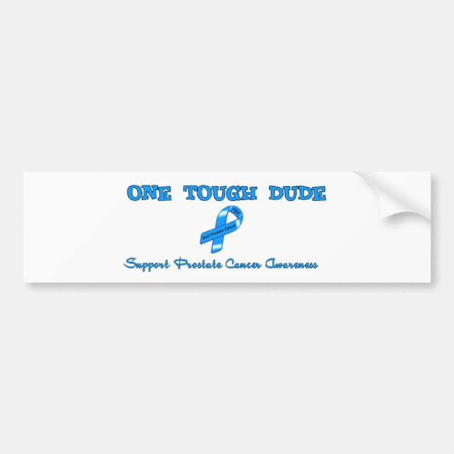 SUPPORT PROSTATE CANCER BUMPER STICKER (Front)