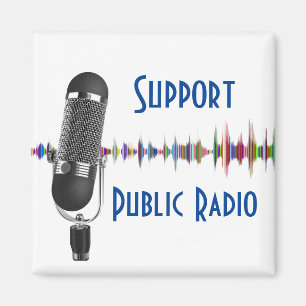 Support Public Radio  Magnet