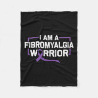 Support Purple Ribbon Warrior Of Fibromyalgia Awar