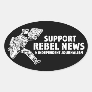 Support Rebel News Stickers